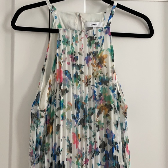 Likely Floral Chester Pleated Maxi - Picture 3 of 4